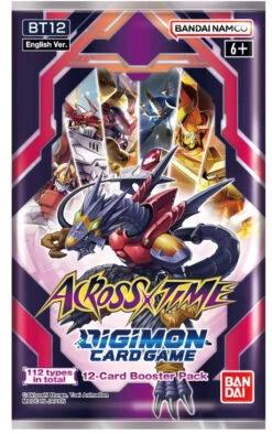 Bandai Digimon Card Game - Across Time (BT12) Booster Pack(Digimon Card Game Across Time Bt12 Booster)