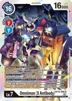 Omnimon (X Antibody) [BT10-086] [Revision Pack Cards](Omnimon X Antibody Bt10 086 Revision Pack Cards)