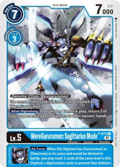 WereGarurumon: Sagittarius Mode [P-073] (Update Pack) [Promotional Cards](Weregarurumon Sagittarius Mode P 073 Update Pack Promotional Cards)