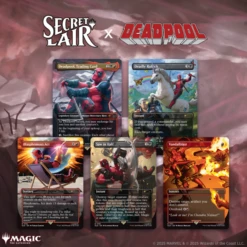 Wizards Of The Coast Secret Lair X Marvel's Deadpool - Non-Foil Edition(Secret Lair X Marvels Deadpool Non Foil Edition)