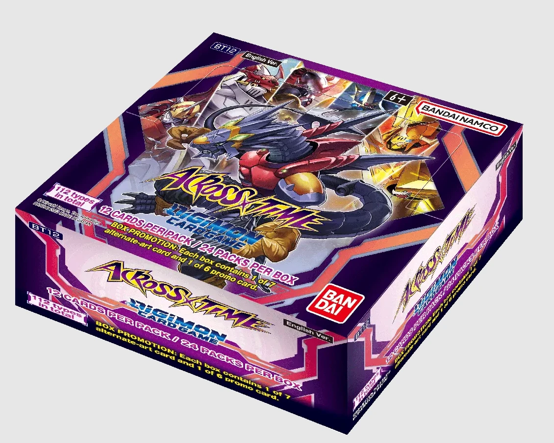 Digimon Card Game - Across Time (BT12) Booster Box(Digimon card game across time bt12 booster box) Bandai Digimon Card Game - Across Time (BT12) Booster Box(Digimon Card Game Across Time Bt12 Booster Box) -Games Portal Store bt12