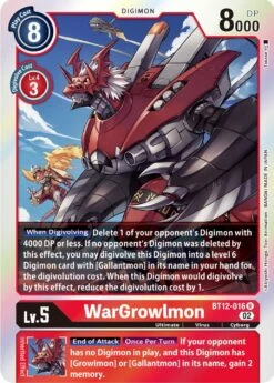 WarGrowlmon [BT12-016] [Across Time](Wargrowlmon Bt12 016 Across Time)