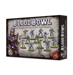Games Workshop The Naggaroth Nightmares - Dark Elf Blood Bowl Team(The Naggaroth Nightmares Dark Elf Blood Bowl Team)