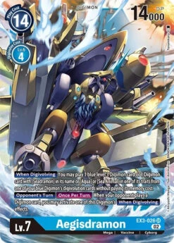 Aegisdramon [EX3-026] [Revision Pack Cards](Aegisdramon Ex3 026 Revision Pack Cards)
