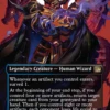 Magic The Gathering Golbez, Crystal Collector (Borderless) (Surge Foil) [FINAL FANTASY](Golbez Crystal Collector Borderless Surge Foil Final Fantasy)