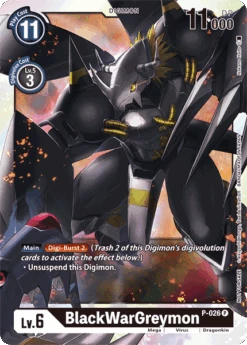 BlackWarGreymon [P-026] [Promotional Cards](Blackwargreymon P 026 Promotion Cards)