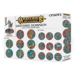 Games Workshop Citadel Shattered Dominion 25mm & 32mm Round Bases(Citadel Shattered Dominion 25mm 32mm Round Bases)