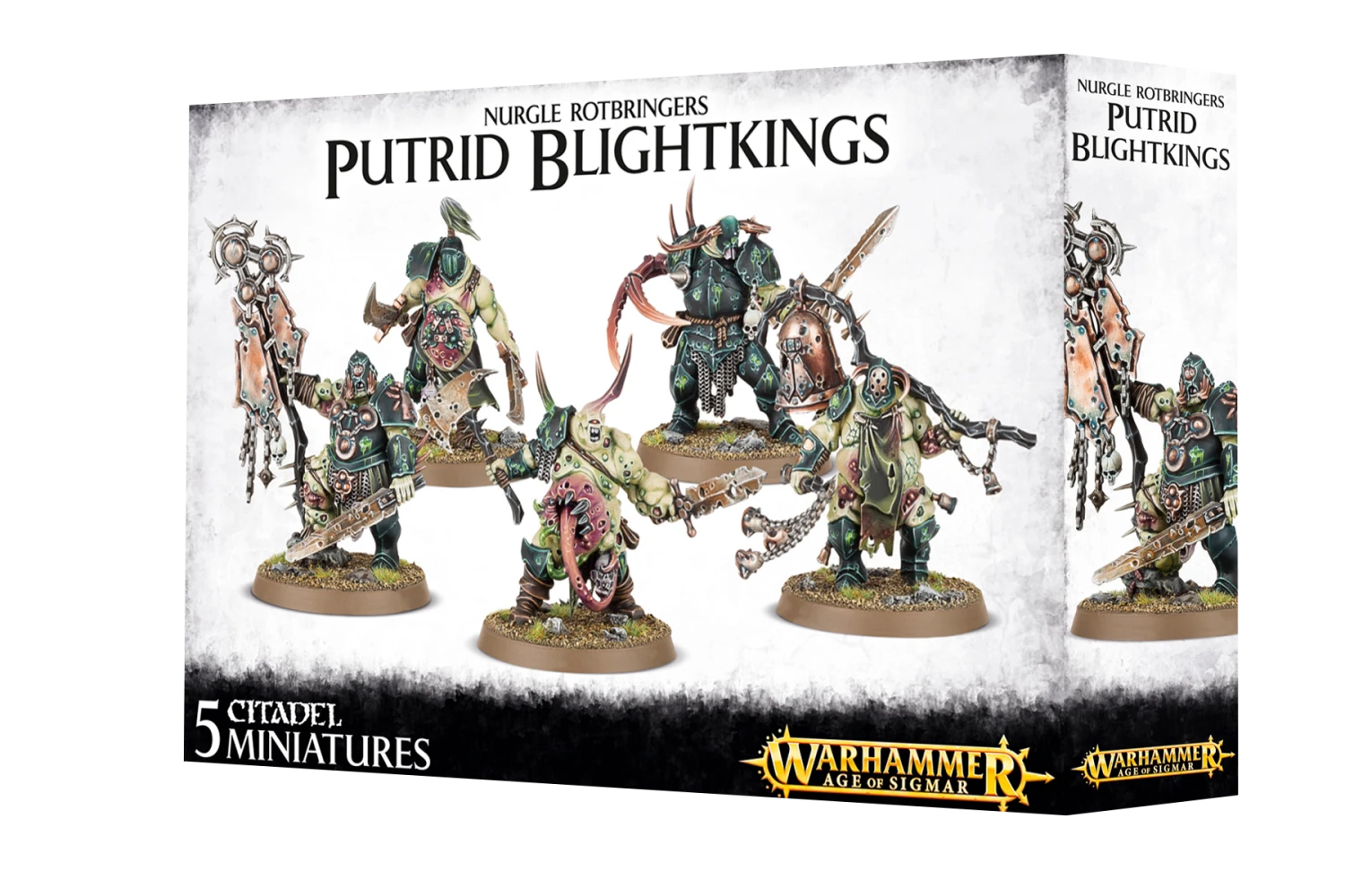 Maggotkin of Nurgle - Putrid Blightkings(Putrid blightkings) Games Workshop Maggotkin Of Nurgle - Putrid Blightkings(Putrid Blightkings) -Games Portal Store https trade.games workshop.com assets 2019 05 Nurgle Rotbringers Putrid Blightkings 2
