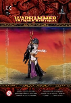 Games Workshop Cities Of Sigmar - Dark Elf Supreme Sorceress(Cities Of Sigmar Dark Elf Sorceress)