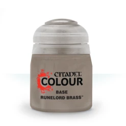 Games Workshop Citadel Base - Runelord Brass(Citadel Base Runelord Brass)