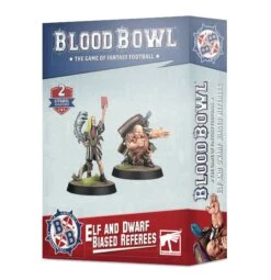 Games Workshop Blood Bowl - Elf & Dwarf Biased Referees(Blood Bowl Elf Dwarf Biased Referees)
