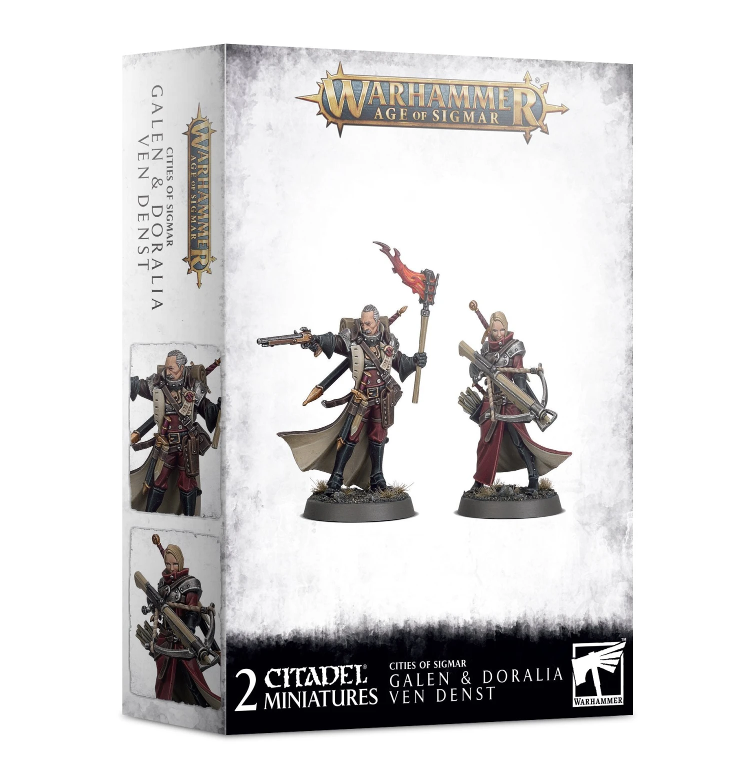 Games Workshop Cities Of Sigmar - Galen & Doralia Ven Denst(Cities Of Sigmar Galen Doralia Ven Denst) -Games Portal Store https trade.games workshop.com assets 2021 05 99120202037 AoSGalenDoraliaVenDenstStock