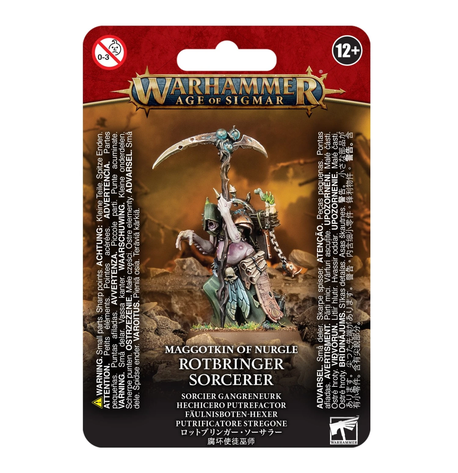 Games Workshop Maggotkin Of Nurgle - Rotbringer Sorcerer(Maggotkin Of Nurgle Rotbringer Sorcerer) -Games Portal Store https trade.games workshop.com assets 2021 12 99070201027 RotbringerSorcererStock