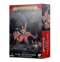 Games Workshop Fyreslayers - Auric Runefather On Magmadroth(Fyreslayers Auric Runefather On Magmadroth)