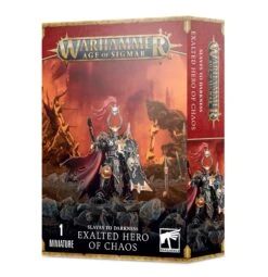 Games Workshop Slaves To Darkness - Exalted Hero Of Chaos(Slaves To Darkness Exalted Hero Of Chaos)