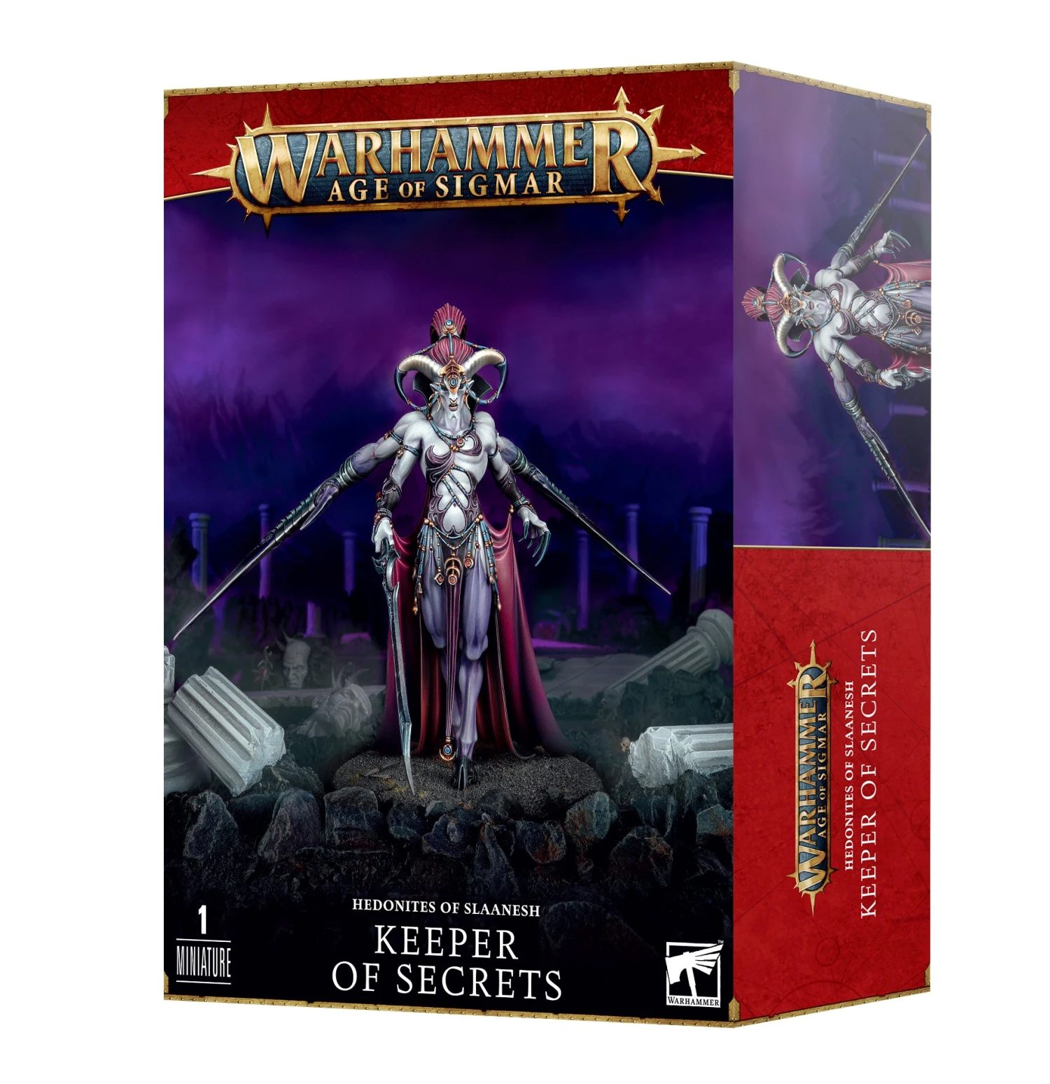 Hedonites of Slaanesh - Keeper of Secrets(Keeper of secrets) Games Workshop Hedonites Of Slaanesh - Keeper Of Secrets(Keeper Of Secrets) -Games Portal Store https trade.games workshop.com assets 2023 04 EB200a 97 06 99129915079 DaemonsOfSlaaneshKeeperOfSecrets