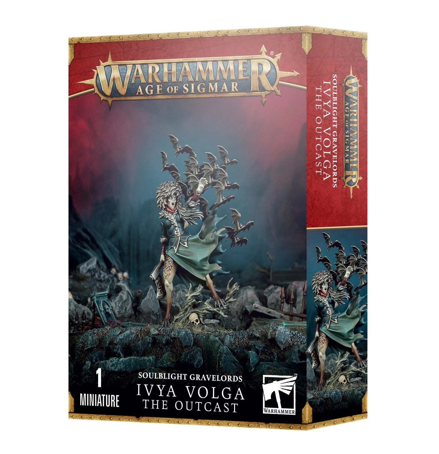Soulblight Gravelords - Ivya Volga, the Outcast(Soulblight gravelords ivya volga the outcast) Games Workshop Soulblight Gravelords - Ivya Volga, The Outcast(Soulblight Gravelords Ivya Volga The Outcast) -Games Portal Store https trade.games workshop.com assets 2023 04 TR 91 17 99120207101 SoulblightGravelordsIyaVolga