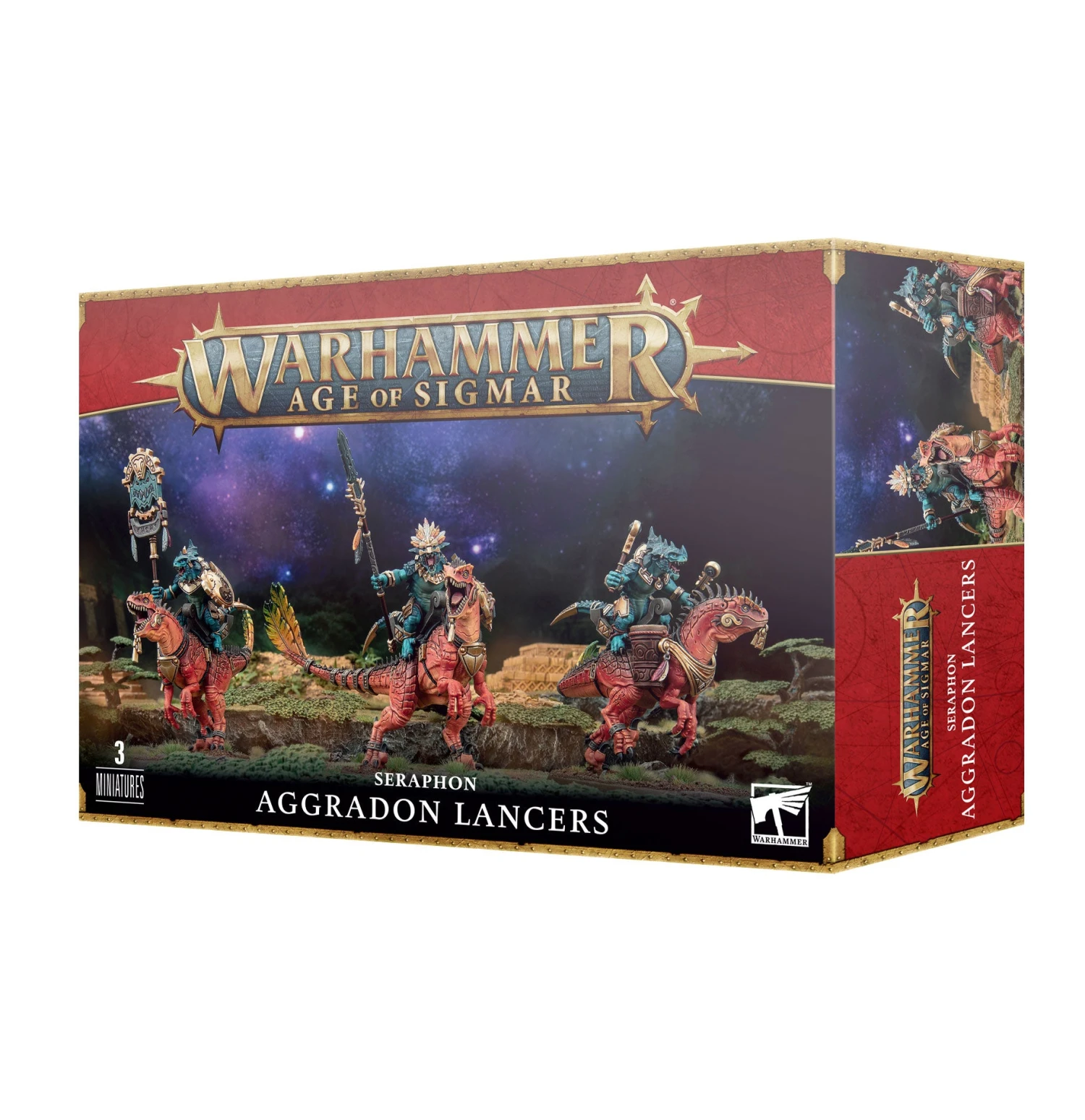 Seraphon - Aggradon Lancers(Seraphon aggradon lancers) Games Workshop Seraphon - Aggradon Lancers(Seraphon Aggradon Lancers) -Games Portal Store https trade.games workshop.com assets 2023 05 99120208034 AggradonLancersStock