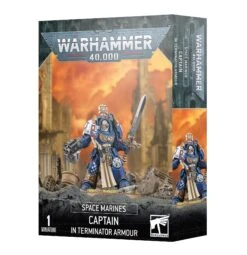Games Workshop Space Marines - Captain In Terminator Armour(Space Marines Captain In Terminator Armour)