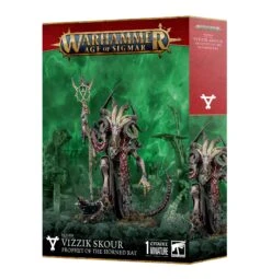 Games Workshop Skaven - Vizzik Skour Prophet Of The Horned Rat(Skaven Vizzik Skour Prophet Horned Rat)