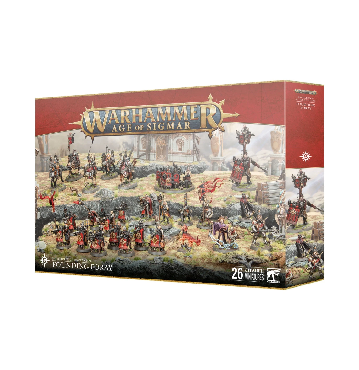 Games Workshop Cities Of Sigmar Battleforce – Founding Foray(Cities Of Sigmar Battleforce Founding Foray) -Games Portal Store https trade.games workshop.com assets 2024 11 99120202058 CoSFoundingForayStock