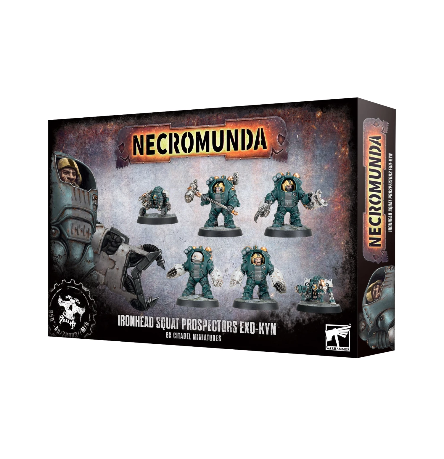 Games Workshop Necromunda - Ironhead Squat Prospectors Exo-kyn(Necromunda Ironhead Squat Prospectors Exo Kyn) -Games Portal Store https trade.games