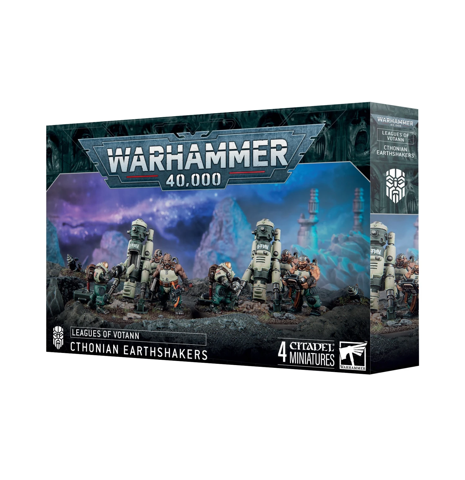 Leagues of Votann - Cthonian Earthshakers(Leagues of votann cthonian earthshakers) Games Workshop Leagues Of Votann - Cthonian Earthshakers(Leagues Of Votann Cthonian Earthshakers) -Games Portal Store https trade.games workshop.com assets 2025 07 99120118021 LovCthonianEarthshakers06