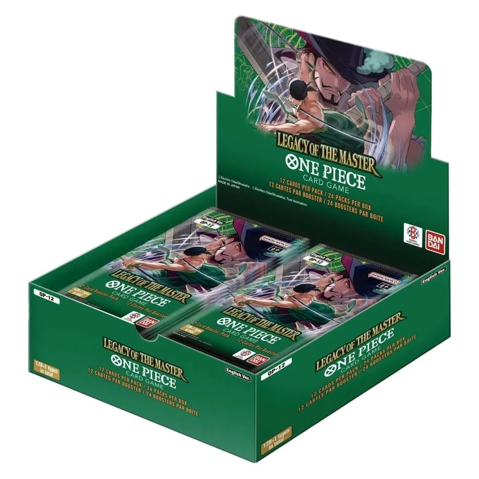 One Piece Card Game - Legacy Of The Master (OP-12) Booster Box(One Piece Card Game Op 12 Booster Box) -Games Portal Store one piece card game legacy of the master op