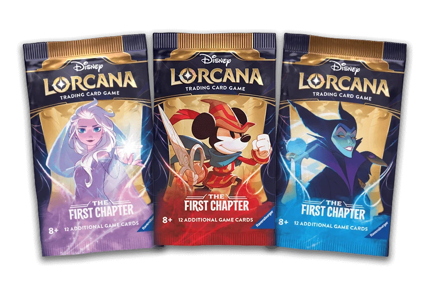 Disney Lorcana TCG: The First Chapter Booster Box(Disney lorcana tcg the first chapter booster box) Disney Lorcana TCG: The First Chapter Booster Box(Disney Lorcana Tcg The First Chapter Booster Box) -Games Portal Store s1 booster wraps
