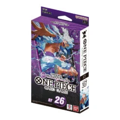 One Piece Card Game - (Purple/Black) Monkey.D.Luffy Starter Deck (ST-26)(One Piece Card Game Starter Deck St 26)